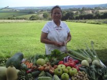 Growing ingredients locally